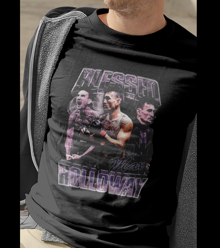 Blessed Max Holloway Vintage T-Shirt