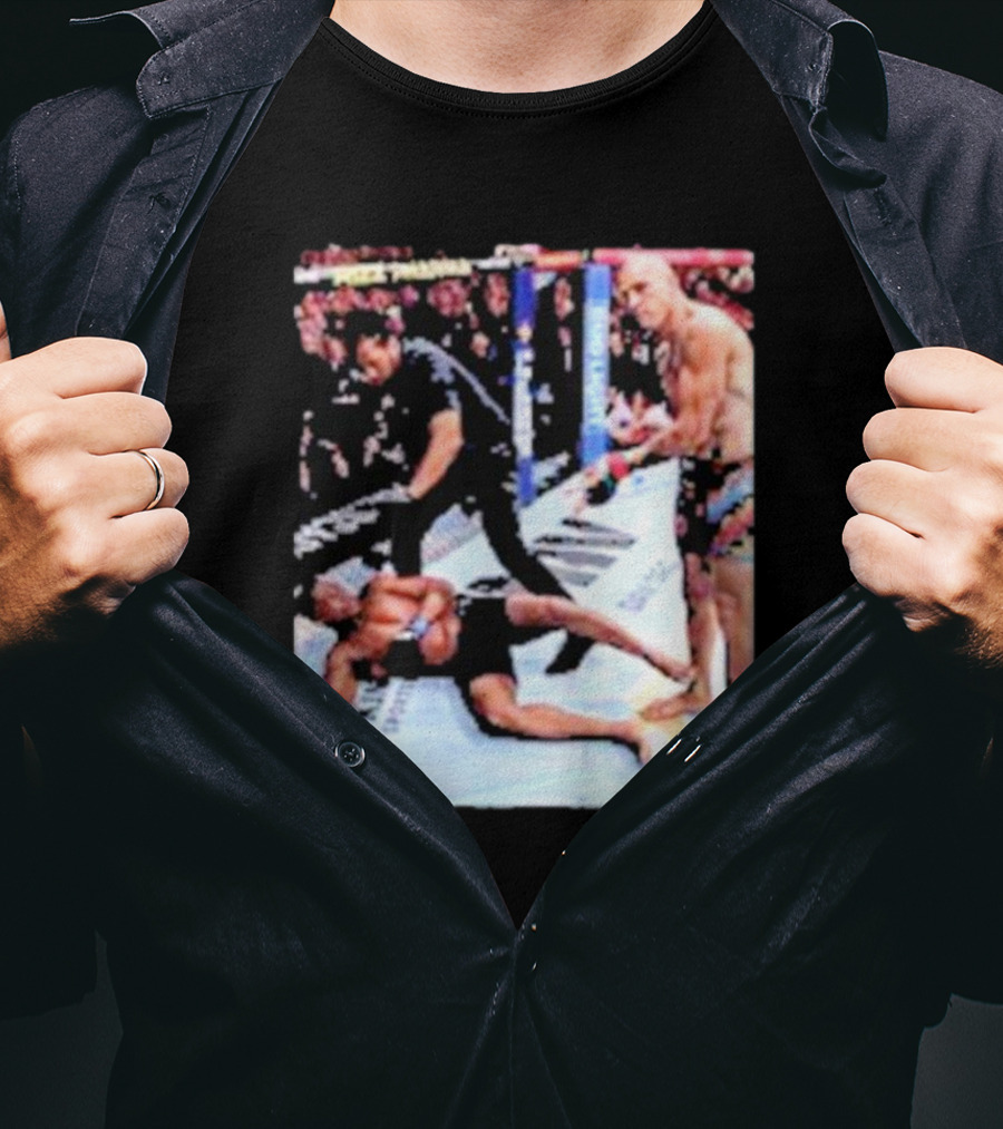 Alex Pereira MMA Victory Over Jamahal Hill In Octagon Showdown T-Shirt