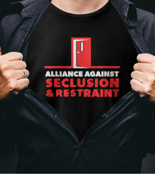 Alliance Against Seclusion And Restraint Red Door T-Shirt