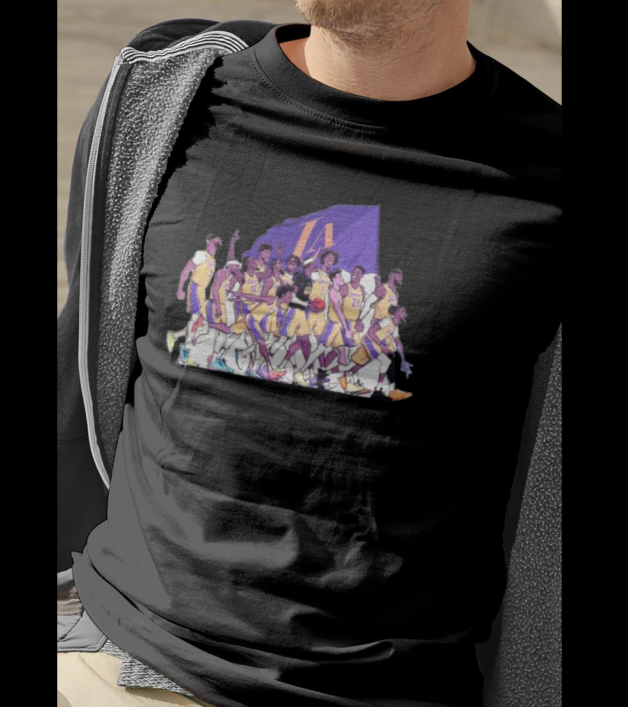 Let’s Go Lakers Lockstep LA Team Spirit T-Shirt