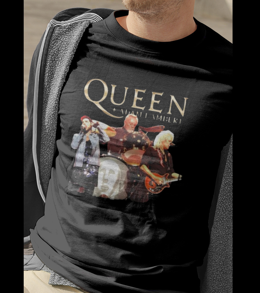 Queen + Adam Lambert Live Performance Collaboration T-Shirt