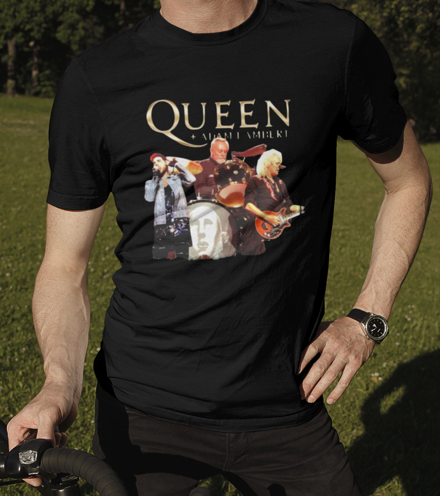 Queen + Adam Lambert Live Performance Collaboration T-Shirt