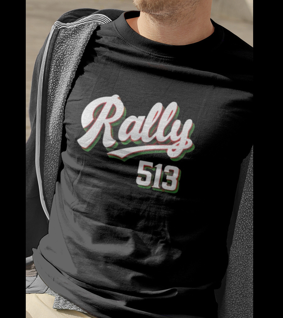 Rally 513 Cincinnati Reds Fan Gear T-Shirt