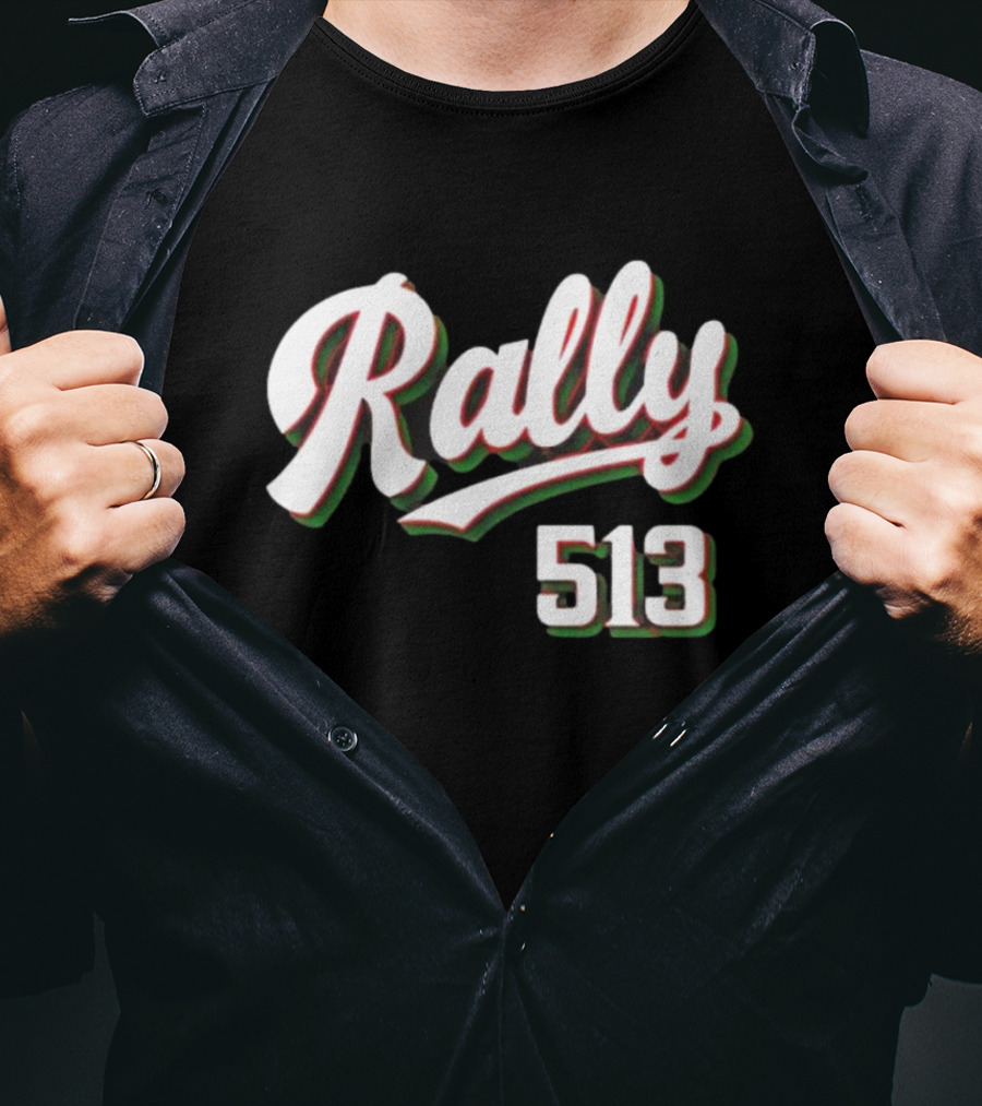 Rally 513 Cincinnati Reds Fan Gear T-Shirt