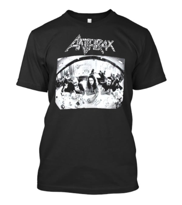 Anthrax Sound Of White Noise Rare Vintage Style Band Diner Scene T-Shirt