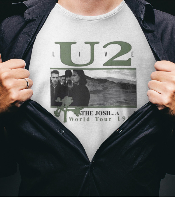 U2 The Joshua Tree World Tour 1987 T-Shirt