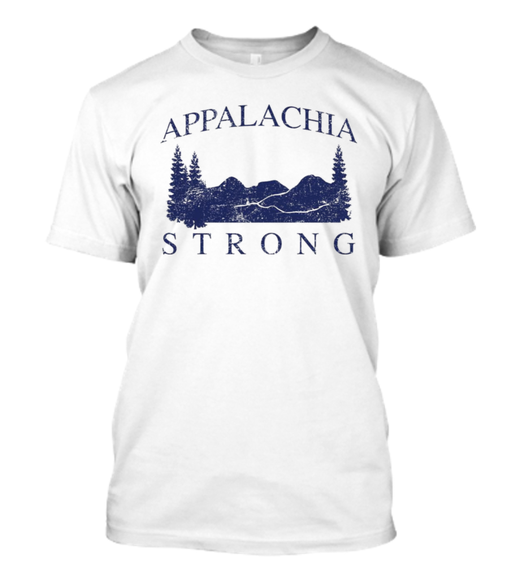 Appalachia Mountain Strong Rugged Treeline T-Shirt