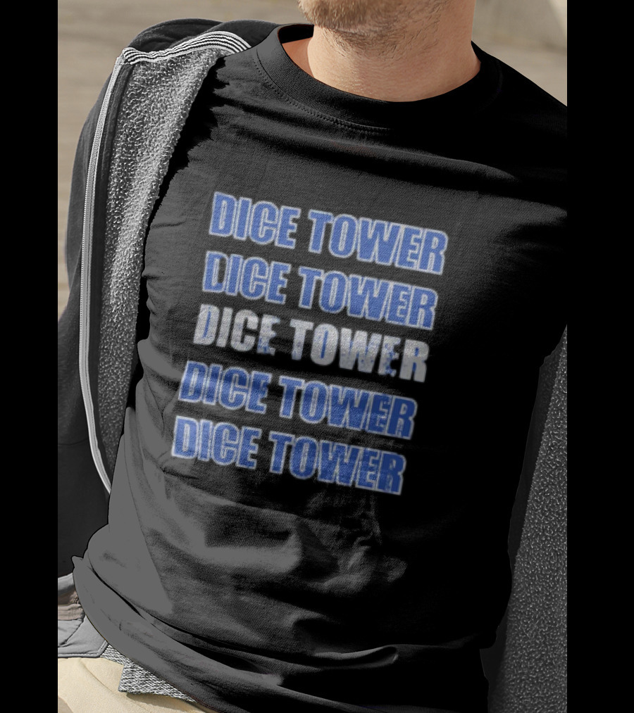 Dice Tower Repeat Dice Tower Dice Tower Dice Tower Dice Tower T-Shirt