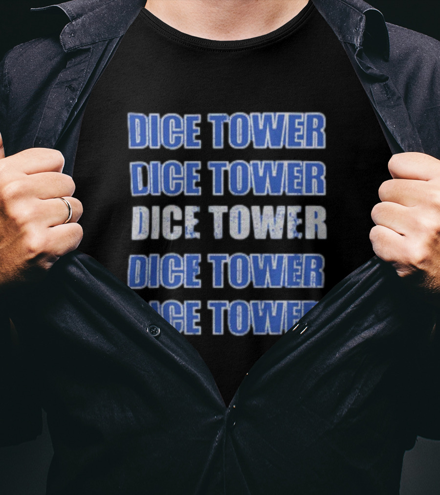 Dice Tower Repeat Dice Tower Dice Tower Dice Tower Dice Tower T-Shirt