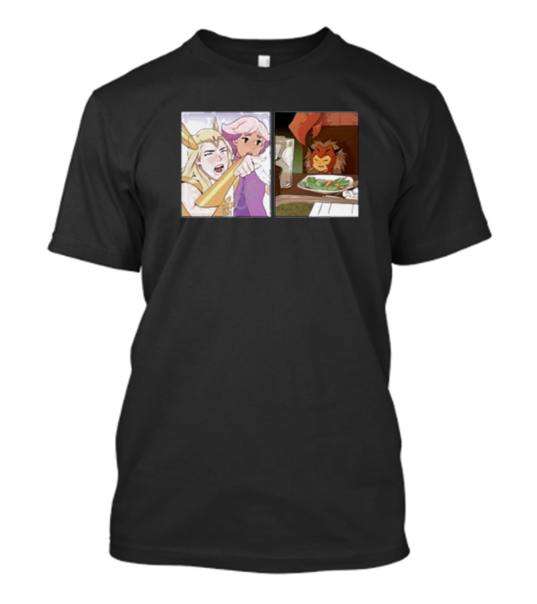 She-Ra Pointing At A Confused Catra Meme Scene T-Shirt