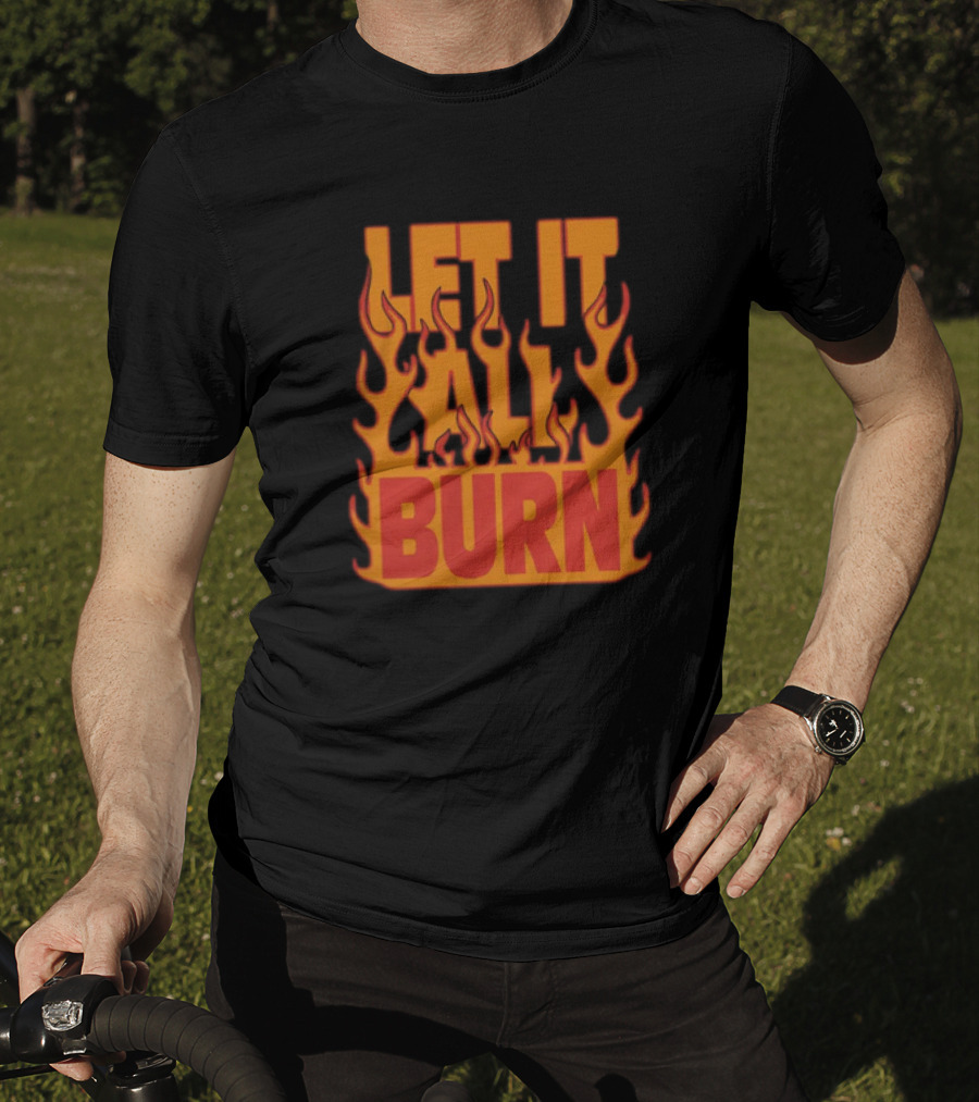 LET IT ALL BURN A Day To Remember Merch Planet Bomb T-Shirt