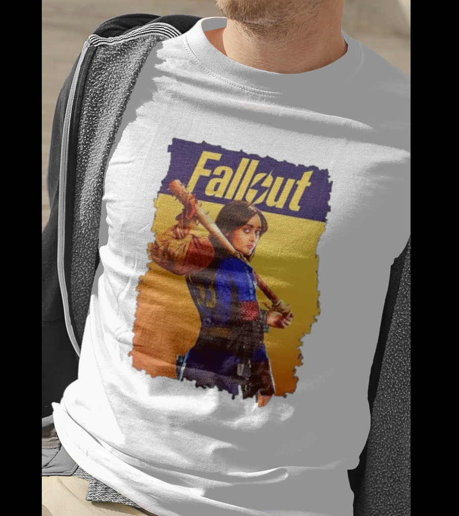 Fallout Lucy Vault Girl Retro Art 33 T-Shirt