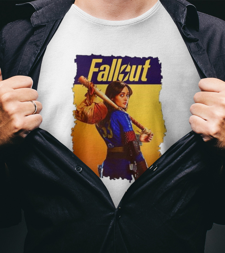 Fallout Lucy Vault Girl Retro Art 33 T-Shirt