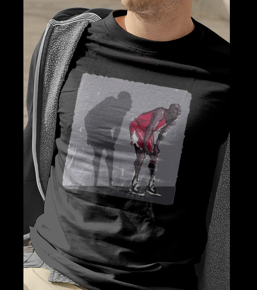 Jack Perkins Me And My Shadow Basketball Legend Icon Shadow T-Shirt