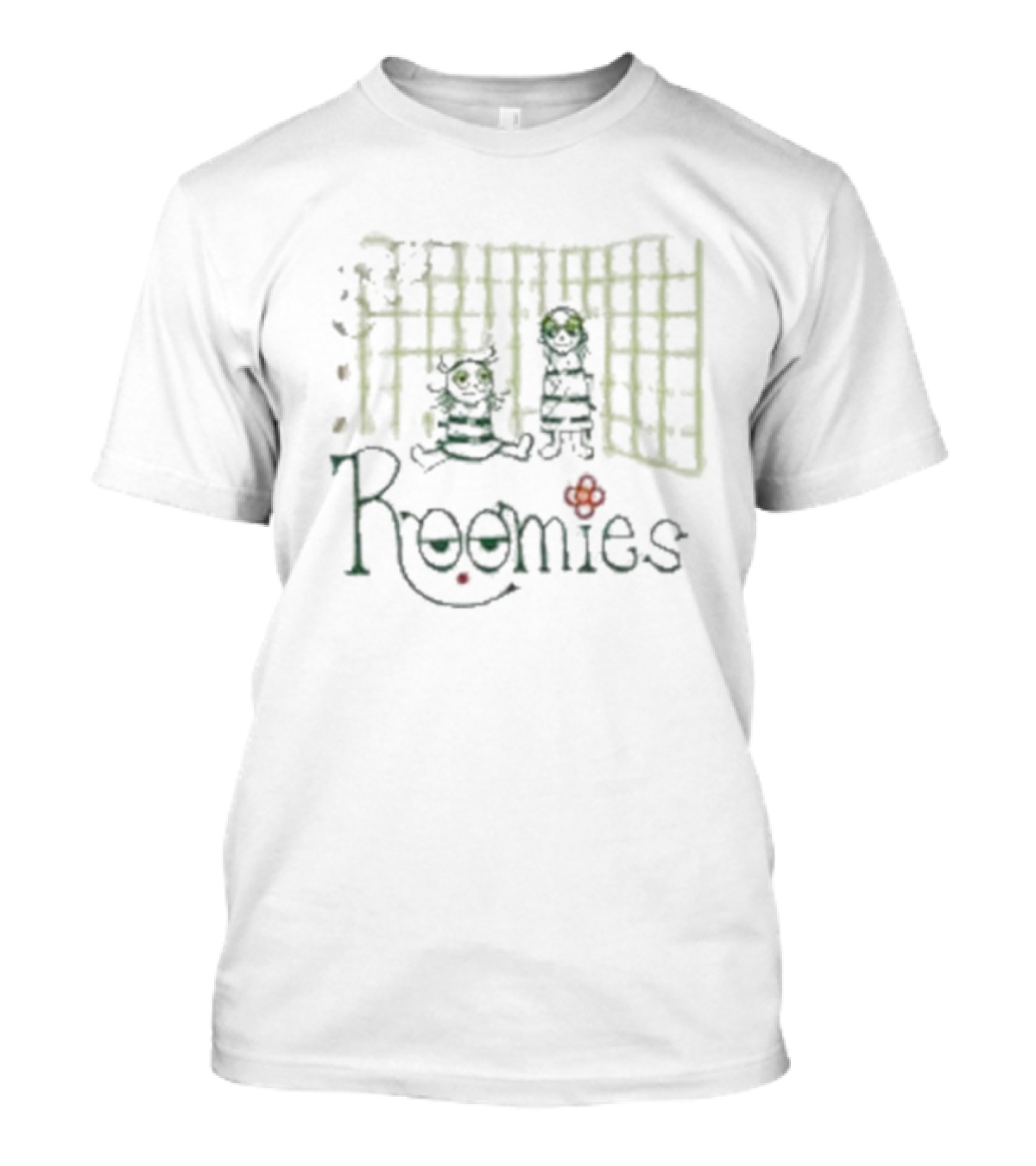 Roomies Bird Frog Full Moon Jailhouse Ensemble T-Shirt