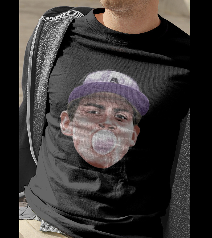 Dixon Williams Big Head Bubble Gum Baseball Cap T-Shirt