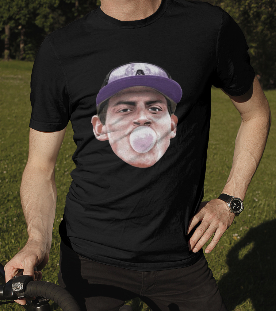 Dixon Williams Big Head Bubble Gum Baseball Cap T-Shirt