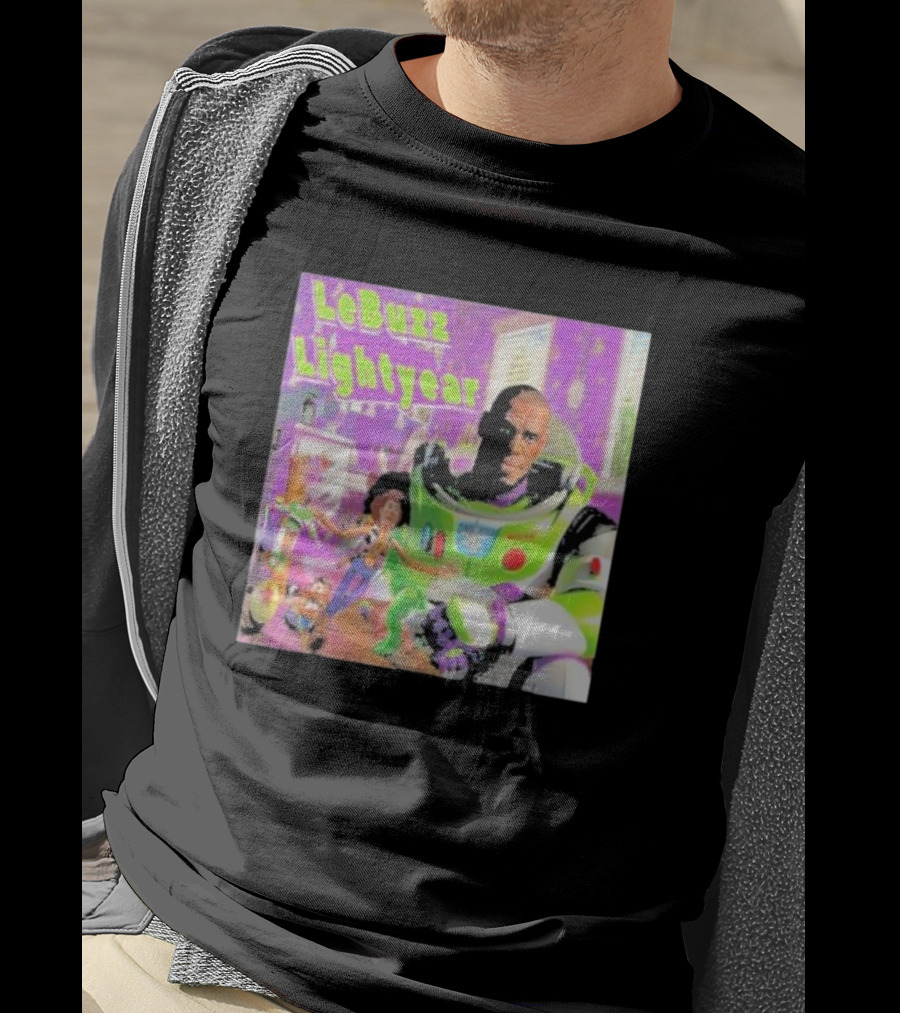 LeBuzz Lightyear Lebron James Toy Story Crossover T-Shirt