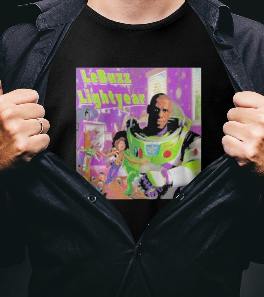 LeBuzz Lightyear Lebron James Toy Story Crossover T-Shirt