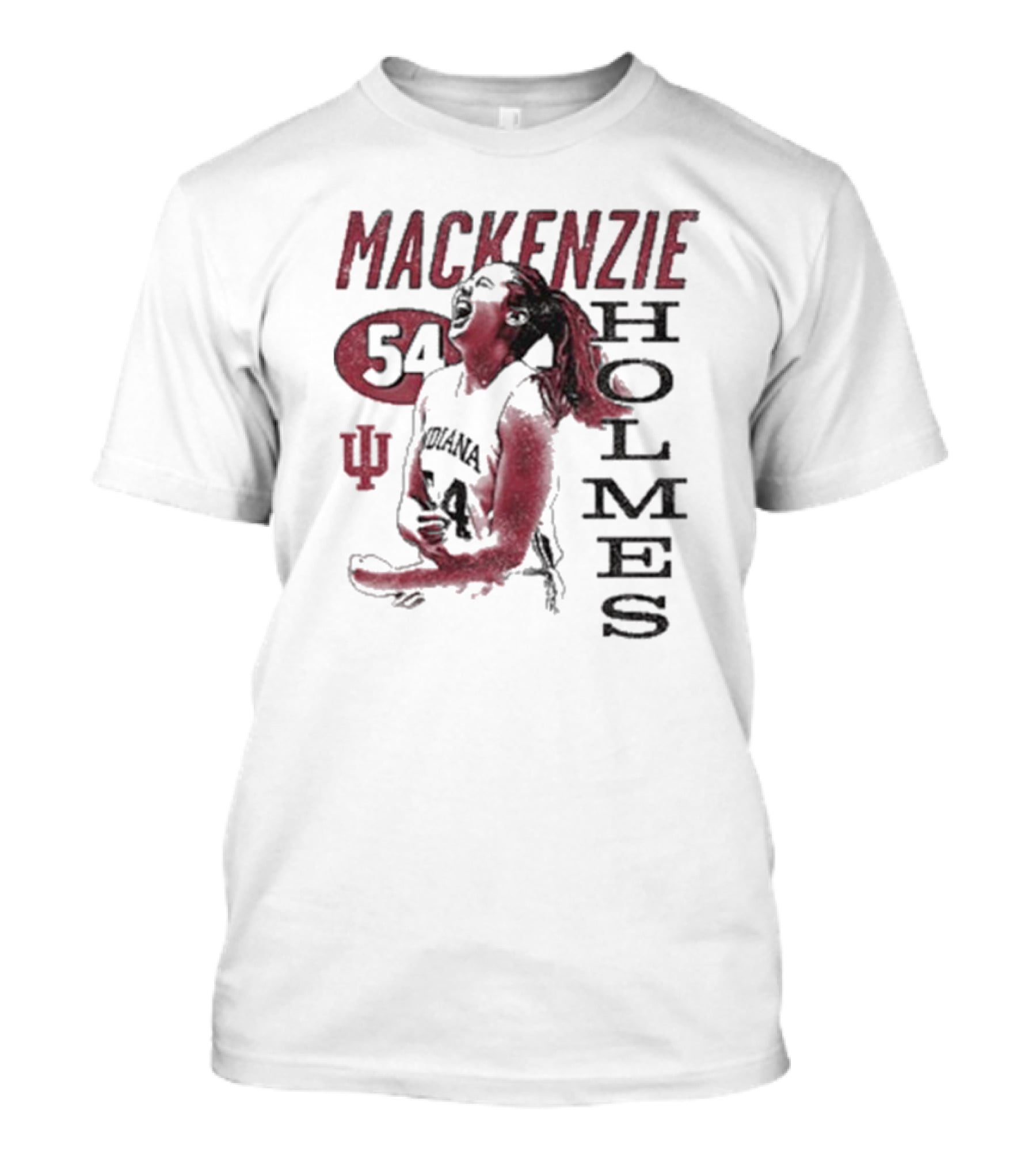 Mackenzie Holmes 54 Indiana Basketball IU T-Shirt