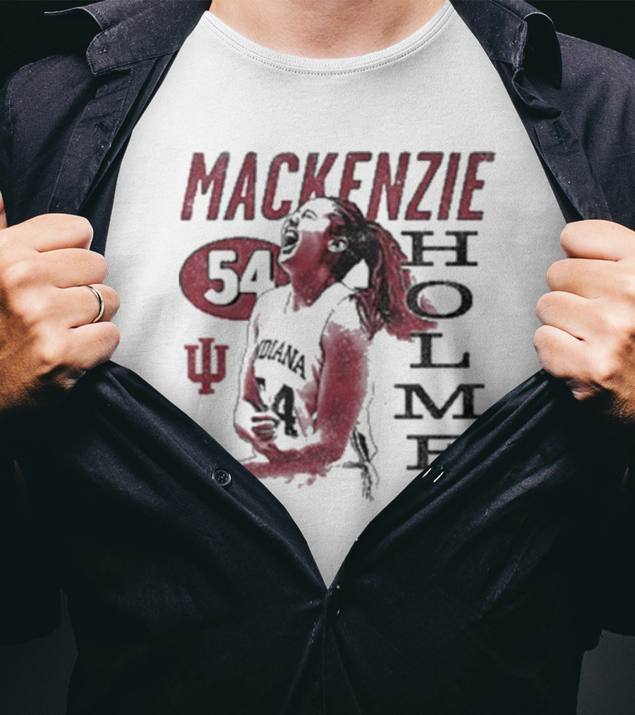 Mackenzie Holmes 54 Indiana Basketball IU T-Shirt