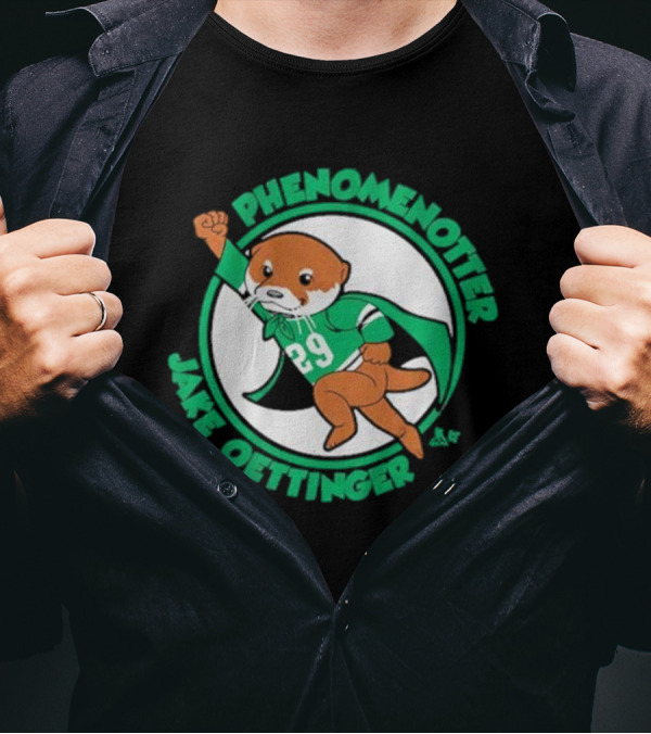 Jake Oettinger Phenomenal Otter 29 Superhero T-Shirt