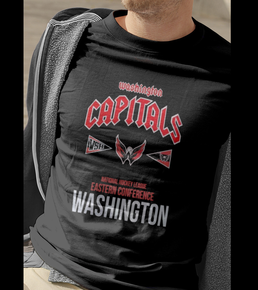 Washington Capitals National Hockey League Eastern Conference City Tour T-Shirt