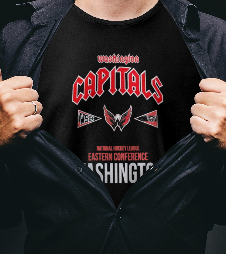 Washington Capitals National Hockey League Eastern Conference City Tour T-Shirt