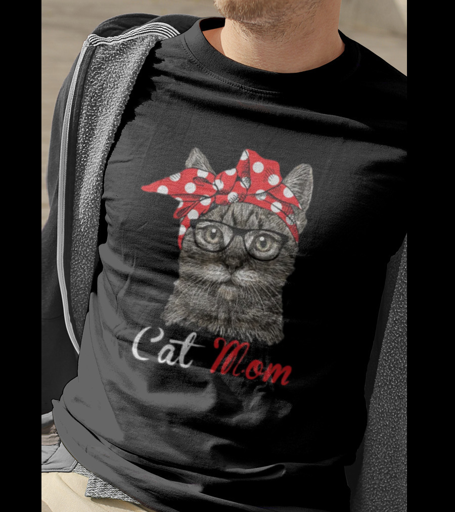 Cat Mom Funny Cat Lovers Mothers Day T-Shirt