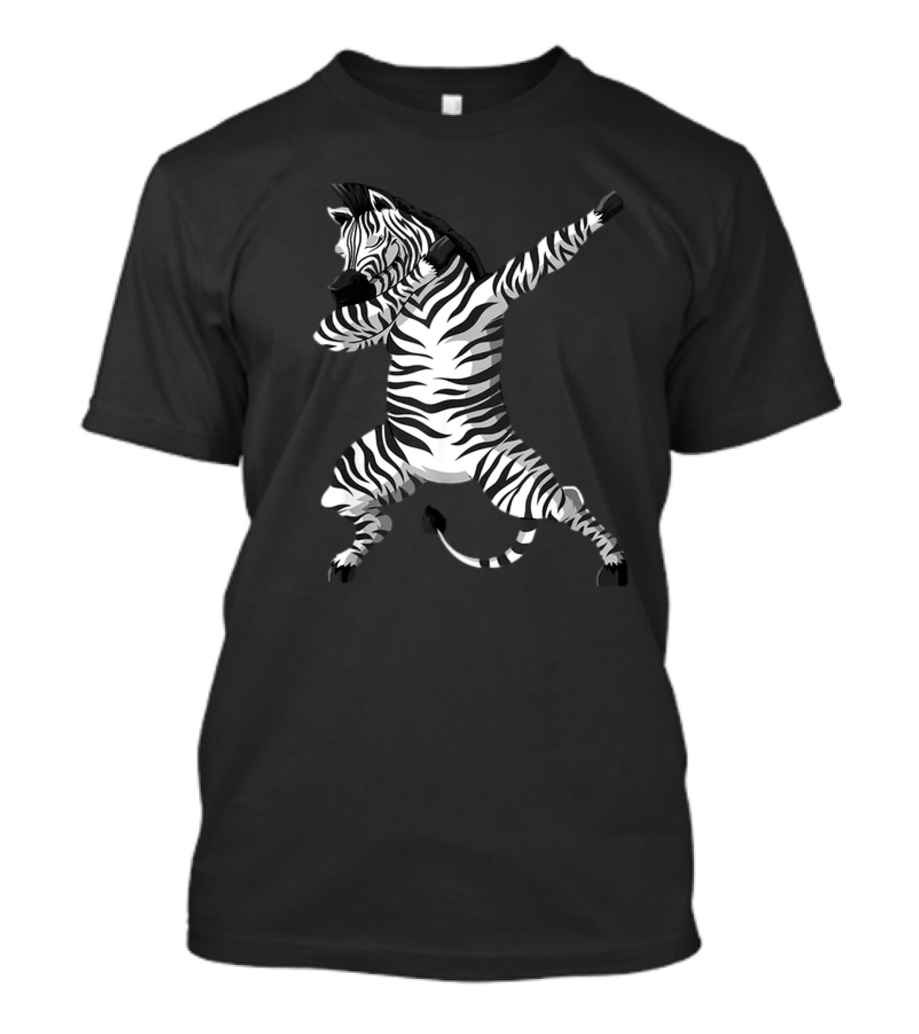 Funny Zebra Dab Dabbing Zoo Africa Safari Animal Lover T-Shirt