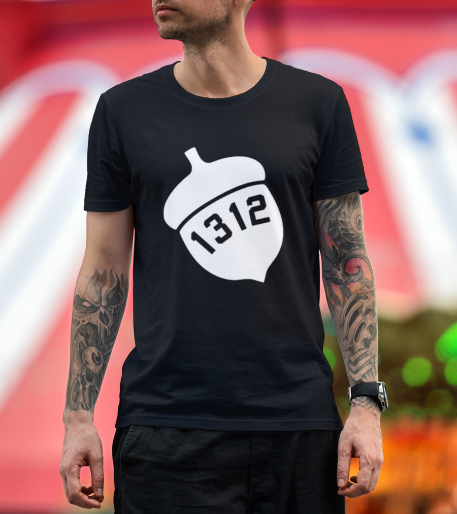 All Cops Are Bastards ACAB 1312 Acorn T-Shirt