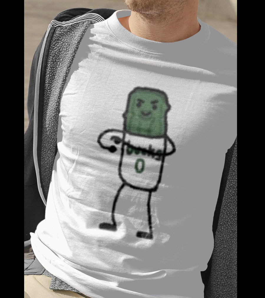 Damian Lillard Pickle Figure With Number 0 T-Shirt