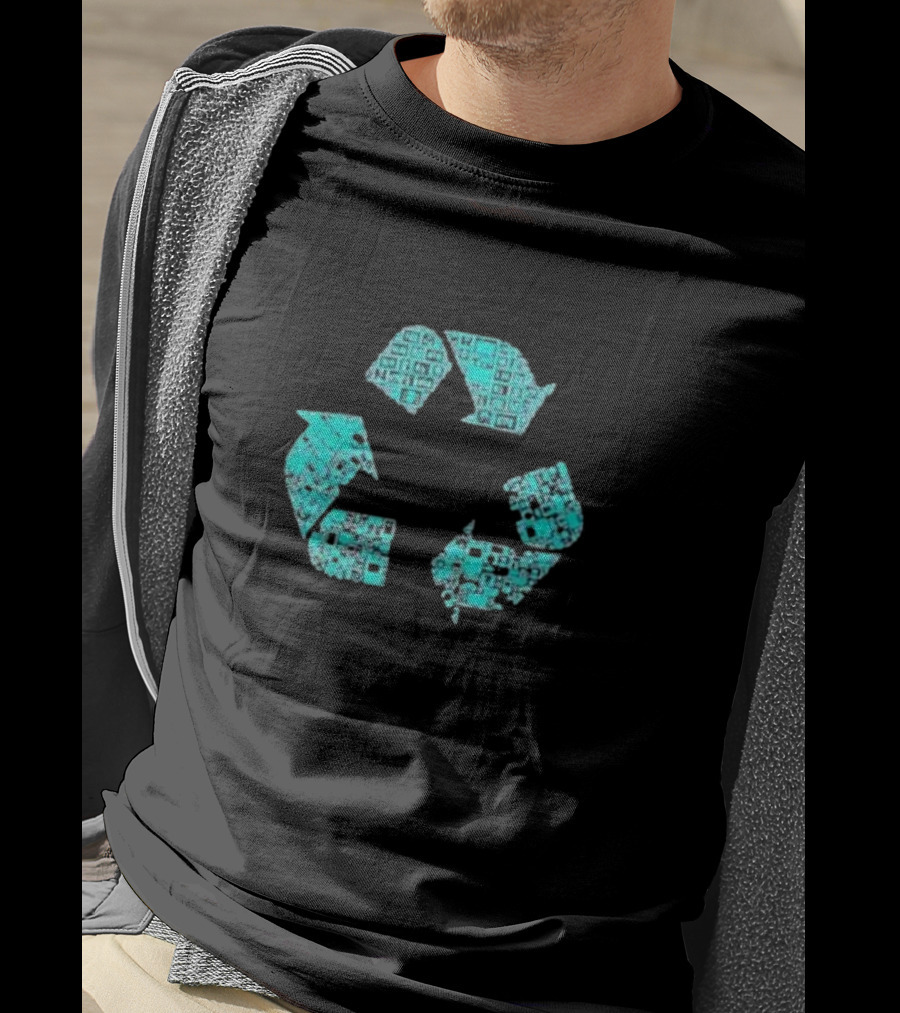 Earth Day Eco Recycling Circuit T-Shirt