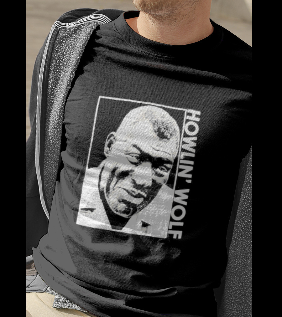 Howlin' Wolf Portrait By Jim Marshall T-Shirt