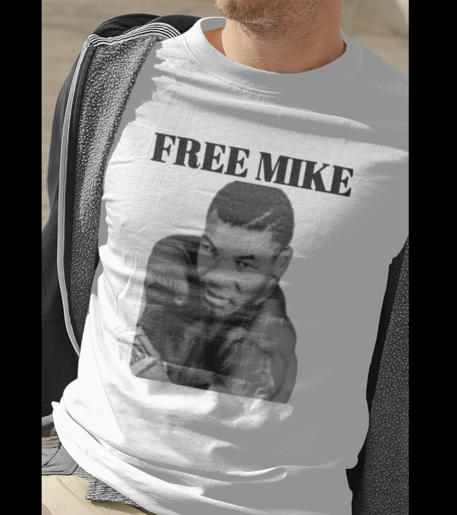 Free Mike Tyson Boxing Legend Image T-Shirt