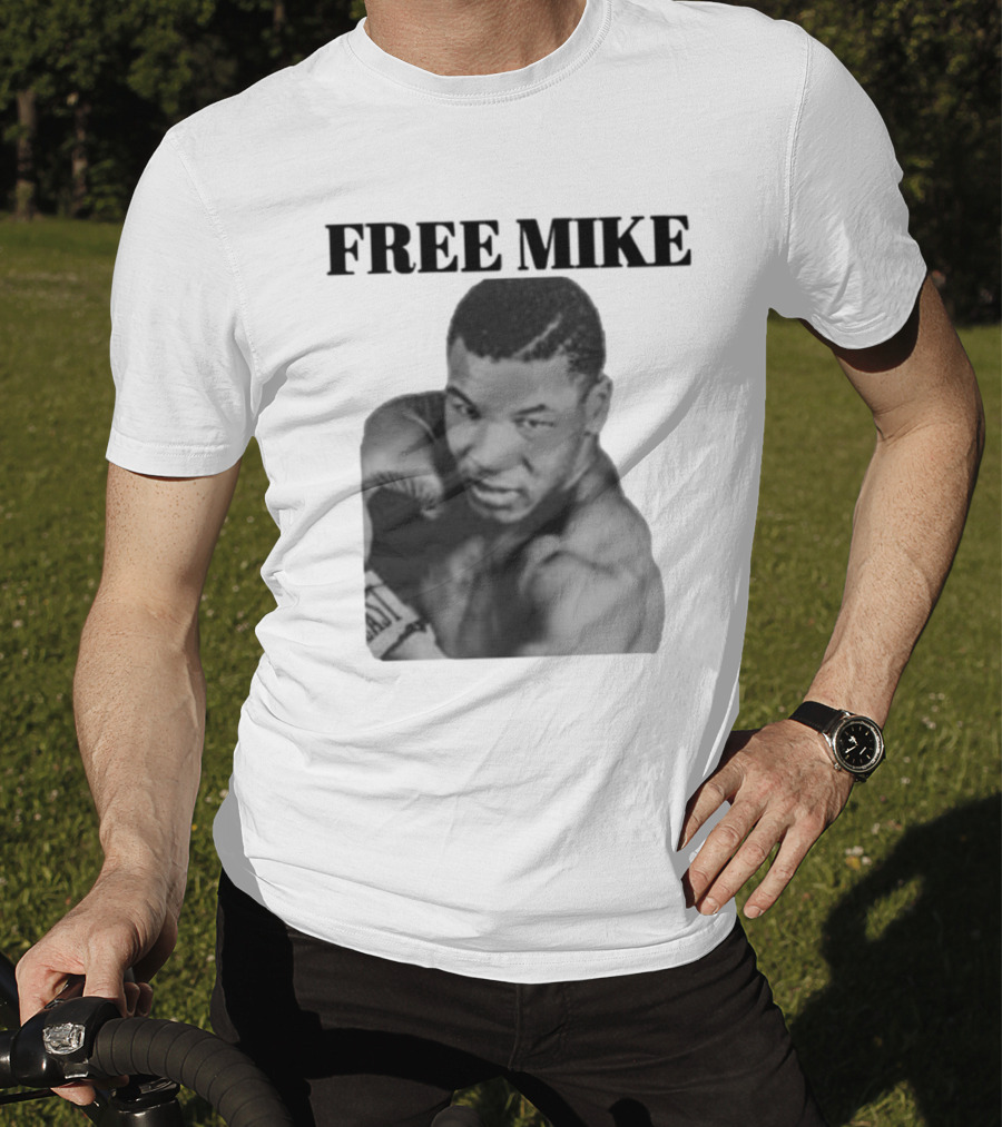 Free Mike Tyson Boxing Legend Image T-Shirt