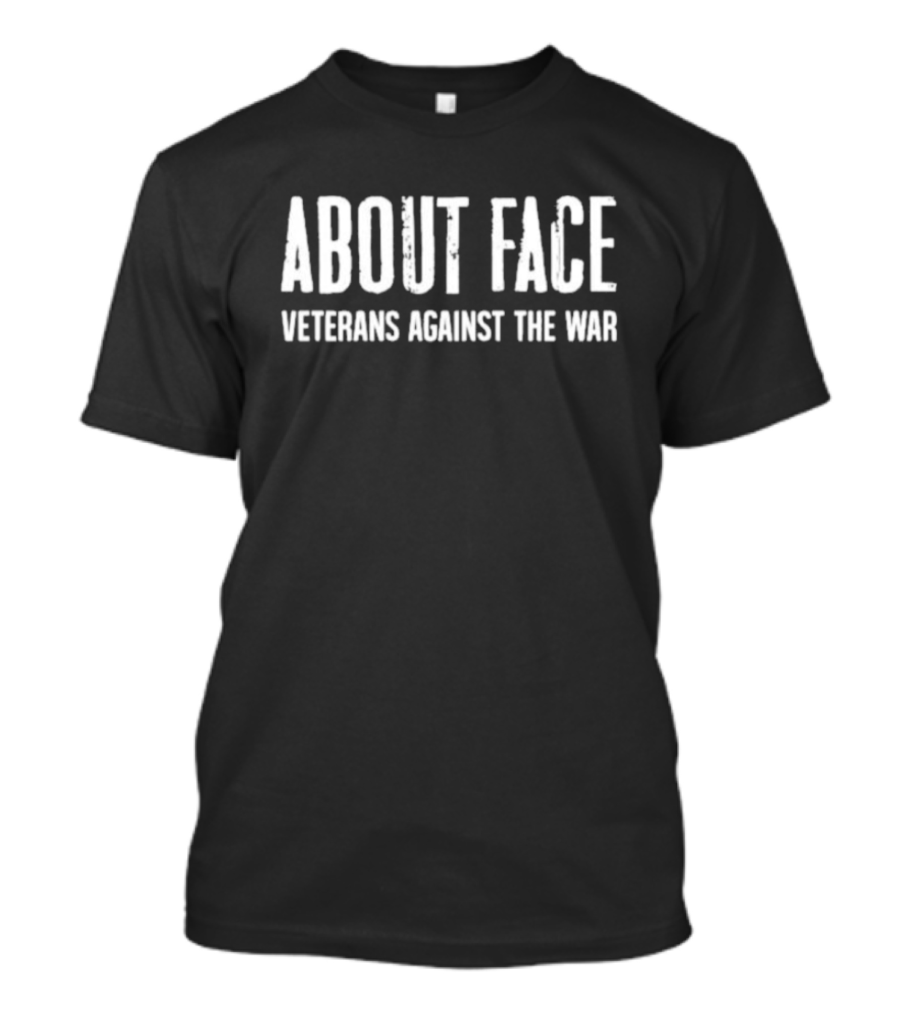 About Face Veterans Against The War Peace Advocacy Movement T-Shirt
