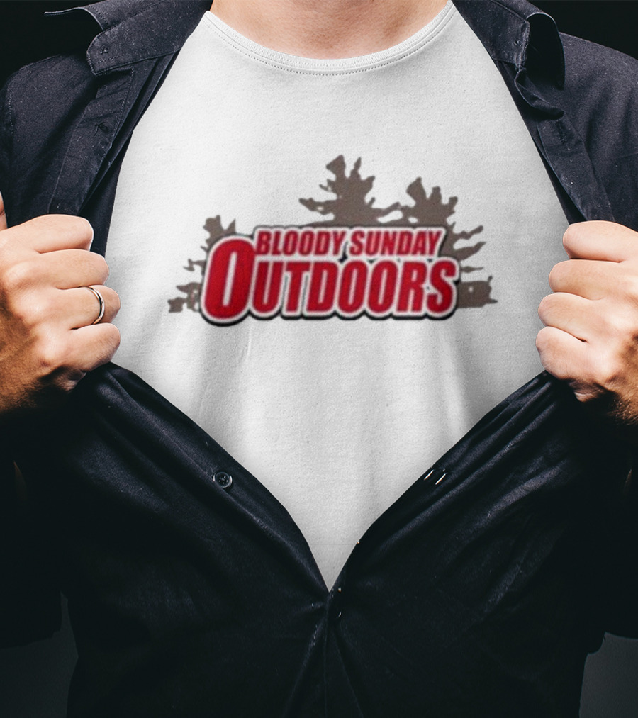 Bloody Sunday Outdoors Forest Trees T-Shirt