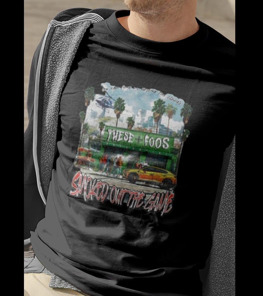 These Foos Smoked Out The Game Beyond The Clouds T-Shirt