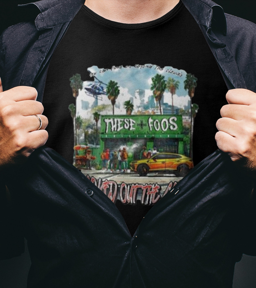 These Foos Smoked Out The Game Beyond The Clouds T-Shirt
