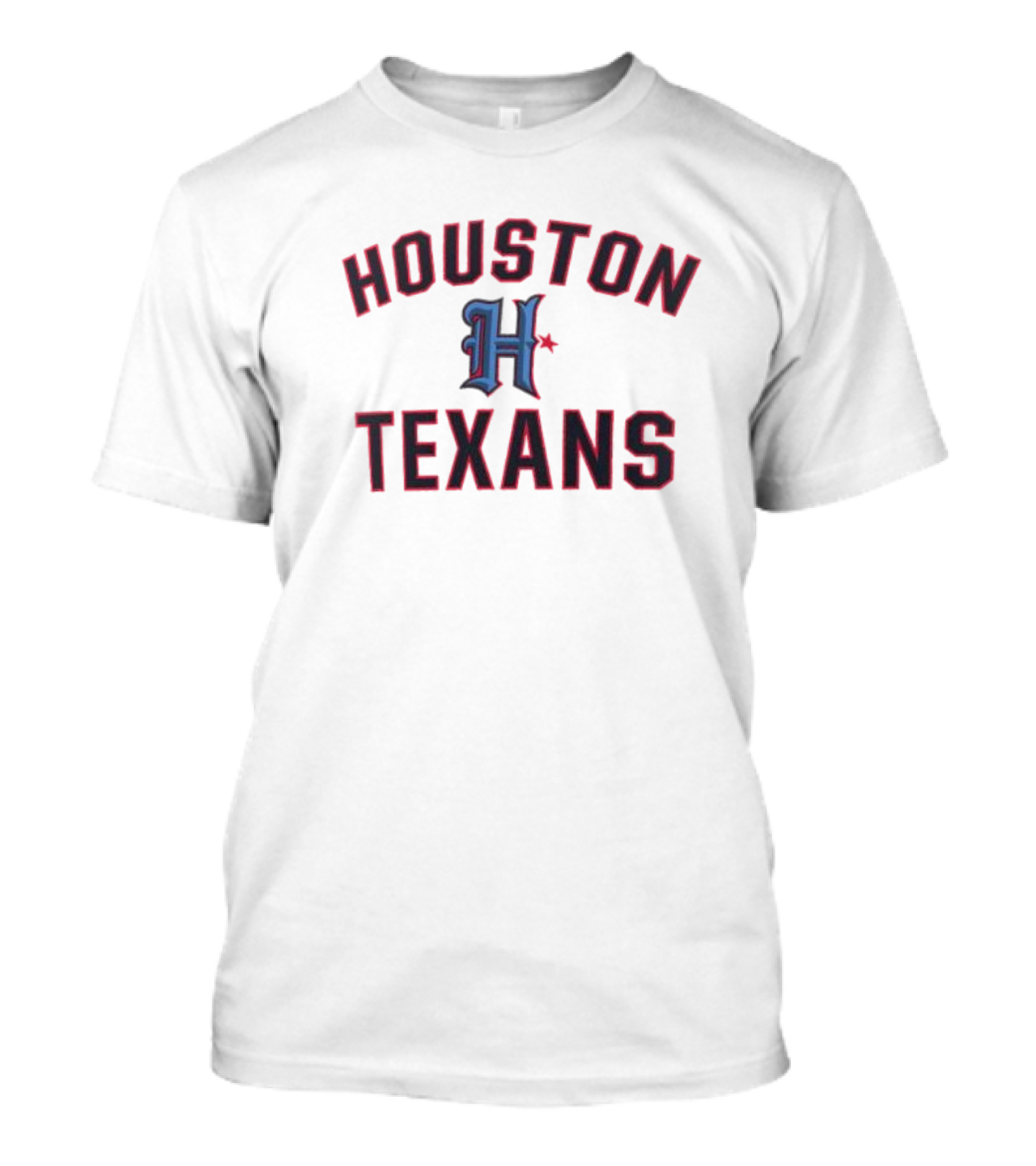Houston Texans H Star Logo T-Shirt