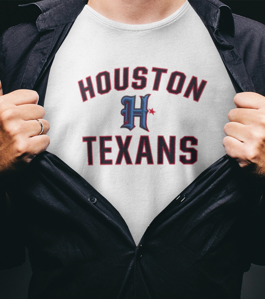 Houston Texans H Star Logo T-Shirt