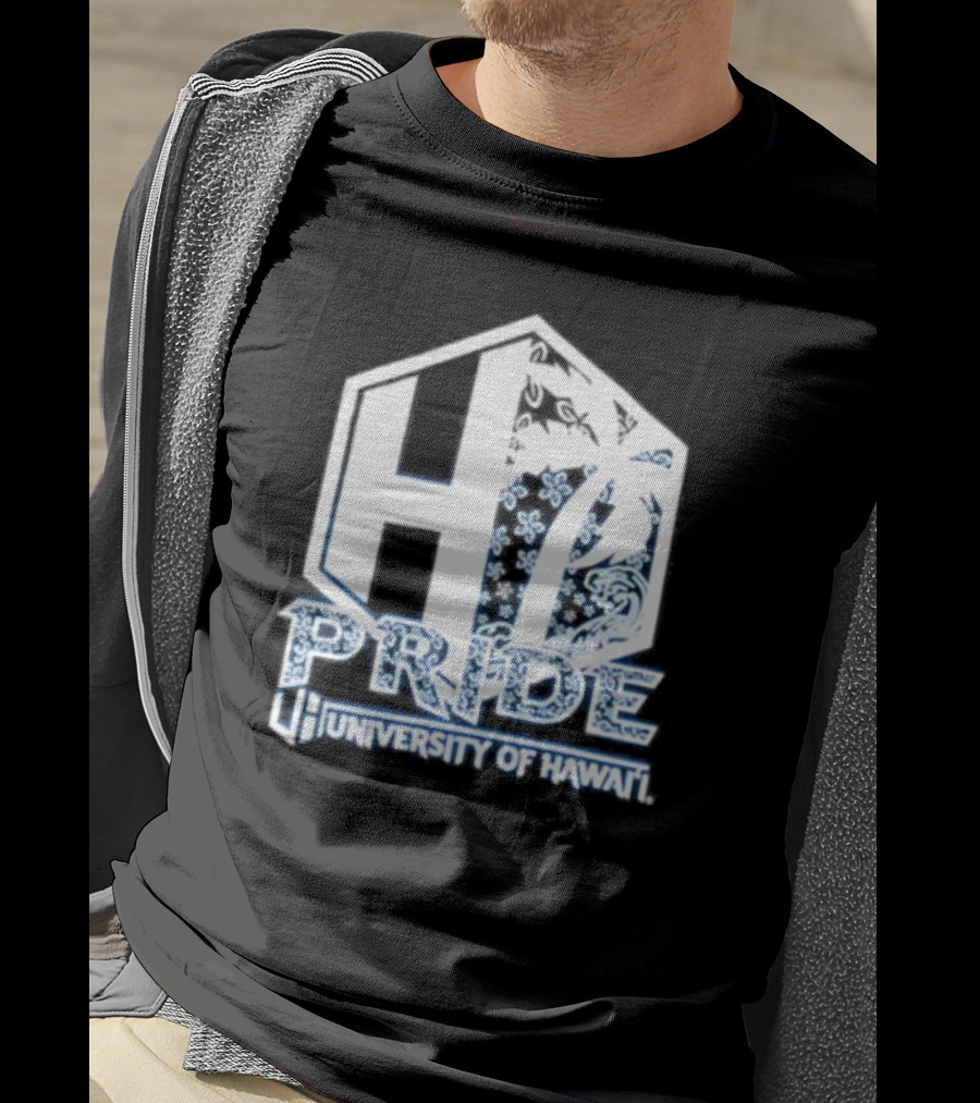 Hi Pride University Of Hawaii H T-Shirt