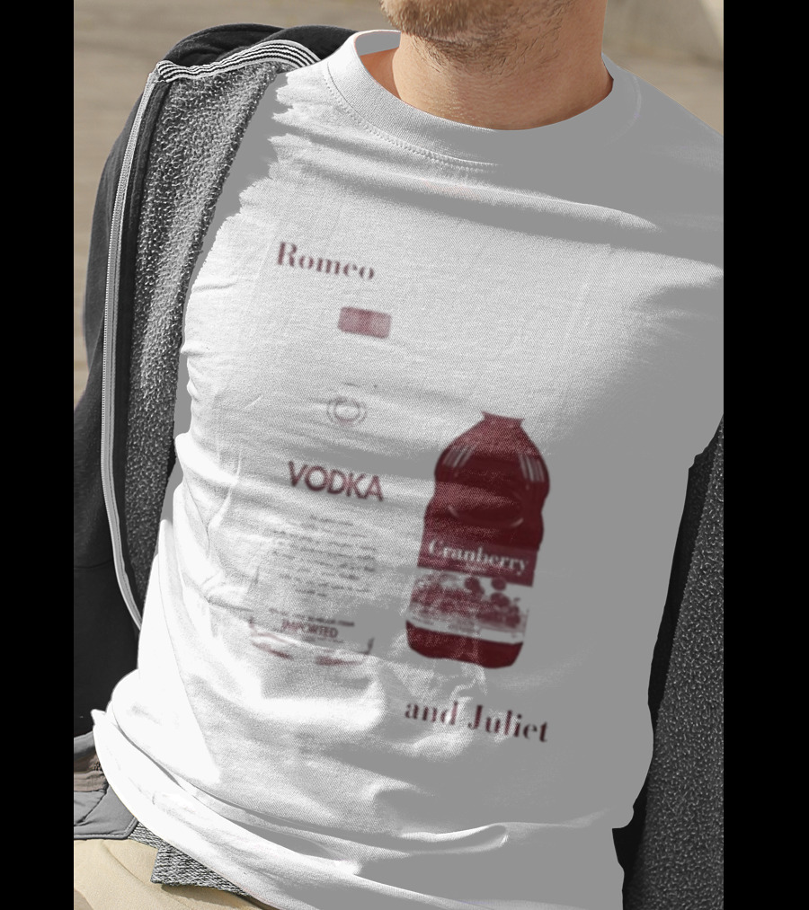 Romeo Vodka And Juliet Cranberry T-Shirt
