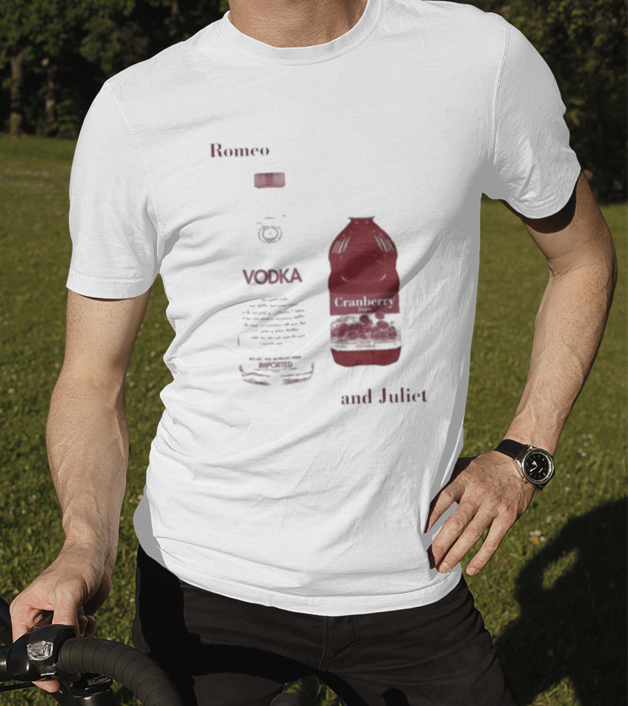 Romeo Vodka And Juliet Cranberry T-Shirt