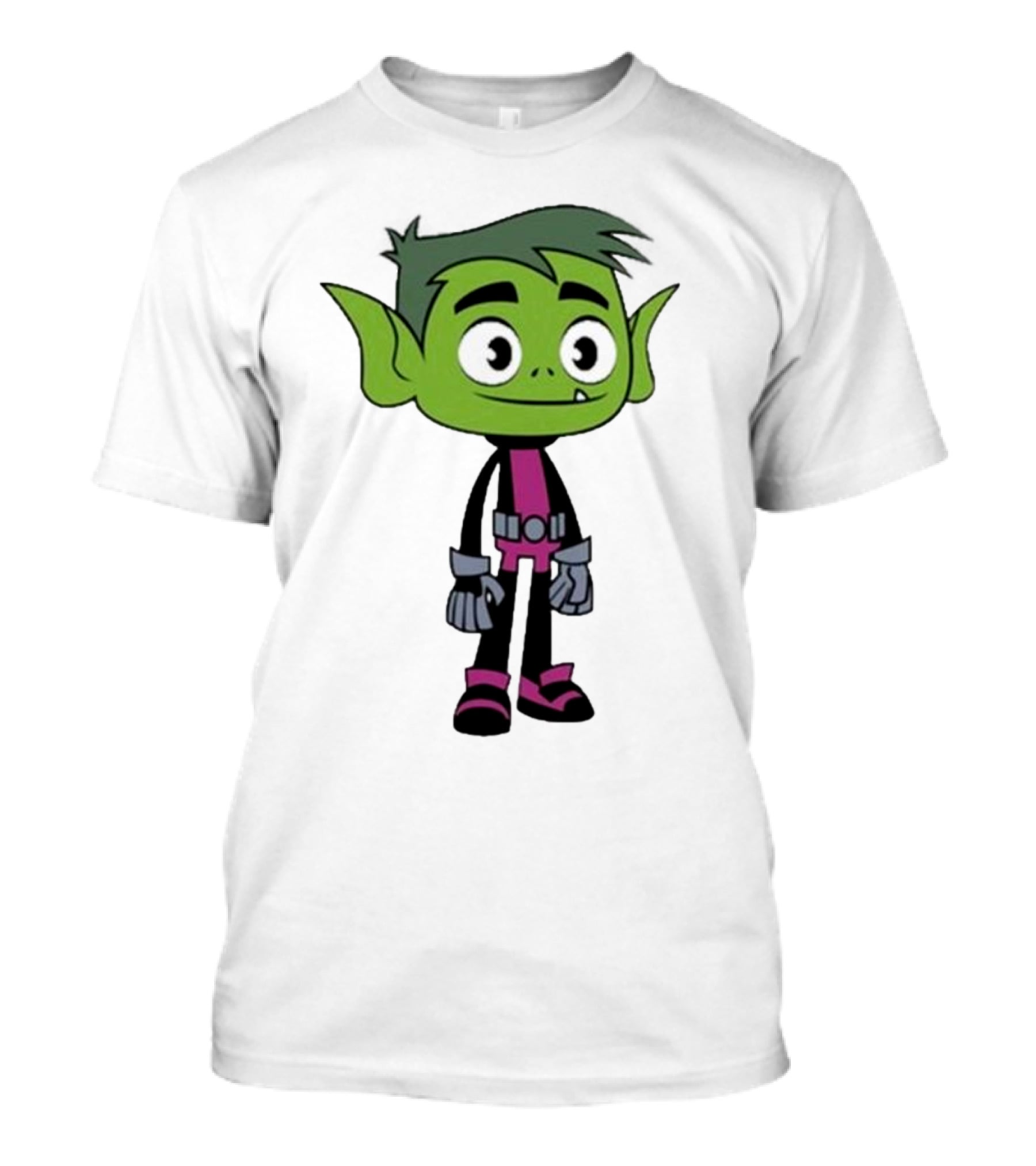 Ray William Johnson Wearing Teen Titans Beast Boy Character T-Shirt
