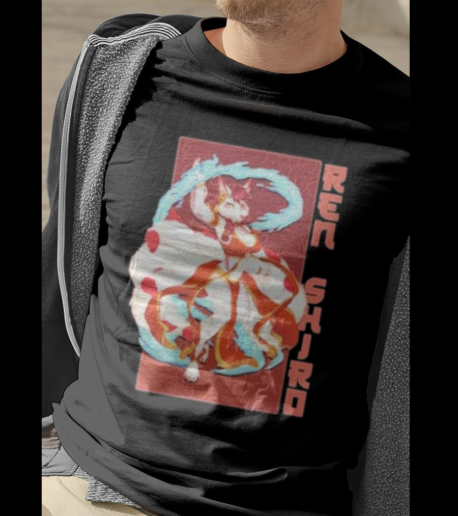 Ren Shiro Nine-Tailed Fox Spirit Wielder T-Shirt