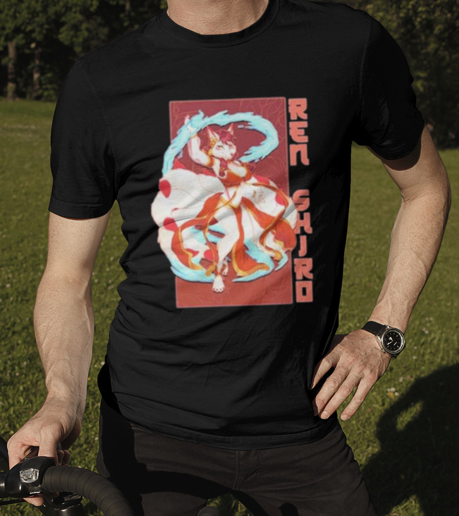 Ren Shiro Nine-Tailed Fox Spirit Wielder T-Shirt