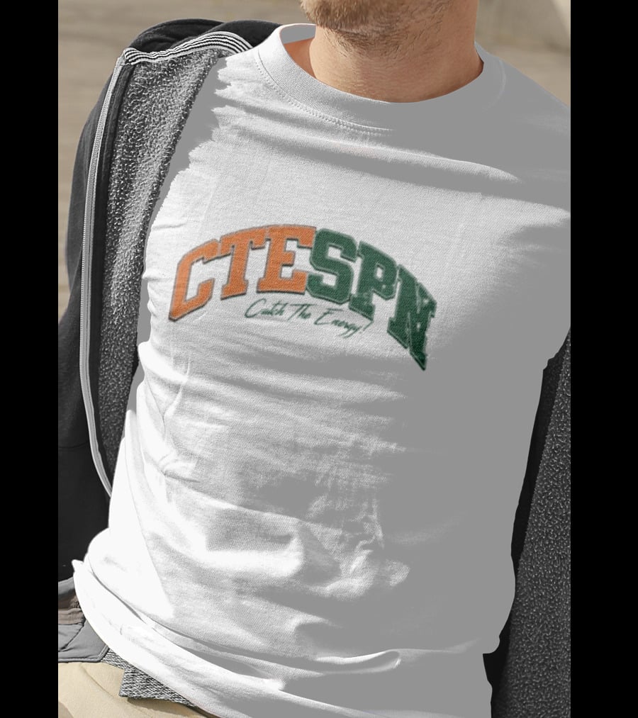 CTESPN Catch The Energy Sports Enthusiast T-Shirt