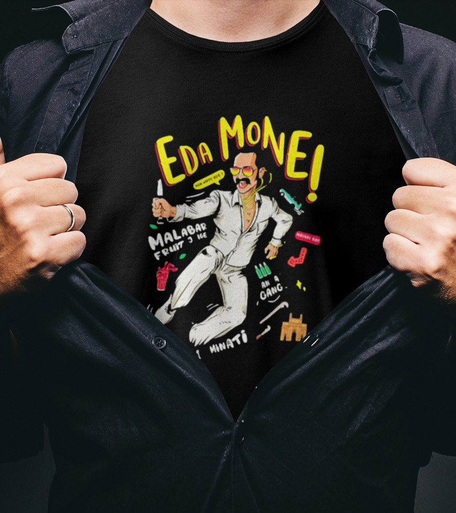 Eda Mone Malabar Fruit Juice Illuminati Mone Babu An A Gang T-Shirt